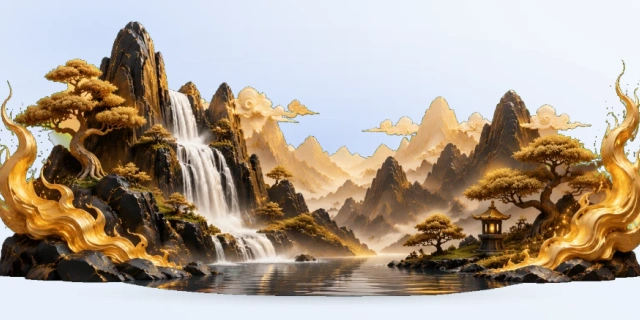 江山美景画